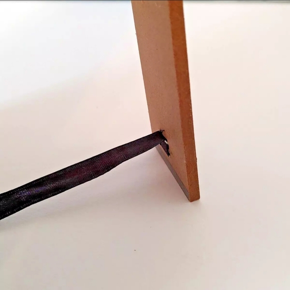 Old East Main Company Freestanding Wood Welcome Sign Pumpkin Flowers Leaves Bead - Picture 10 of 16